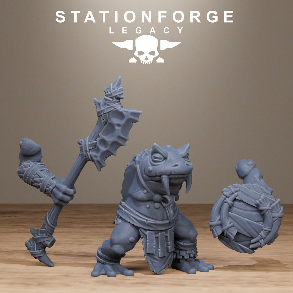Bogkin Heavies from StationForgeLegacy/10 Miniatures +Gratis Bases