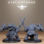 Bogkin Heavies from StationForgeLegacy/10 Miniatures +Gratis Bases