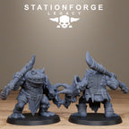 Bogkin Heavies from StationForgeLegacy/10 Miniatures +Gratis Bases