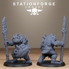 Bogkin Heavies from StationForgeLegacy/10 Miniatures +Gratis Bases