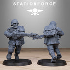 FreeGuard Infantry from StationForge/10 Miniatures +Gratis Bases