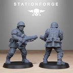 FreeGuard Infantry from StationForge/10 Miniatures +Gratis Bases