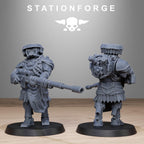 Scavenger Sniperrs from StationForge/10 Miniatures +Gratis Bases