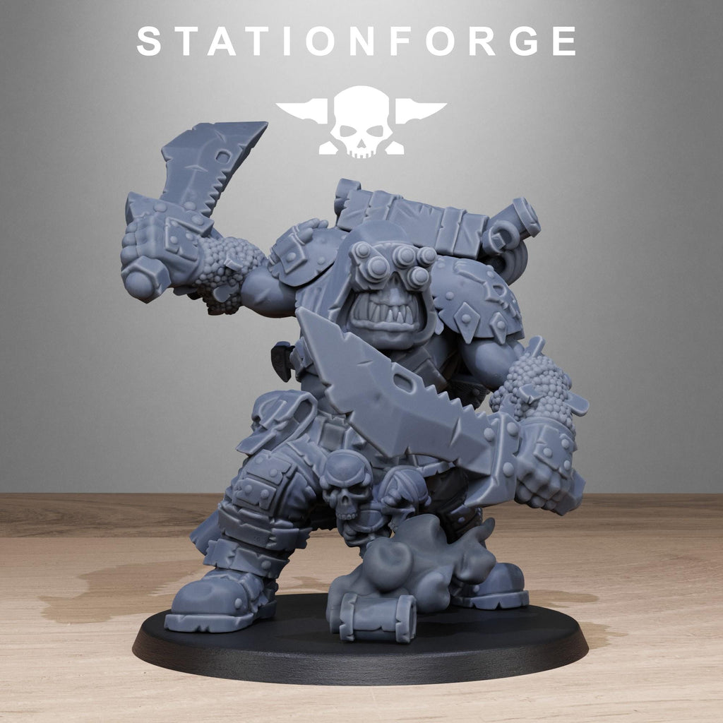 Orkaz Assassin from StationForge/Wargame Miniature +Gratis Base