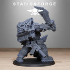 Orkaz Assassin from StationForge/Wargame Miniature +Gratis Base