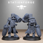 GrimGuard Royals from StationForge/10 Miniatures +Gratis Bases