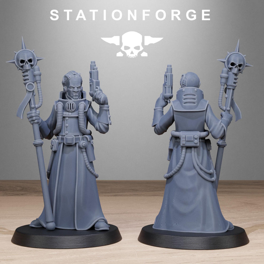 GrimCorp Seers from StationForge/10 Miniatures +Gratis Bases