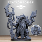 Orkaz Madman from StationForge/Wargame Miniature +Gratis Base