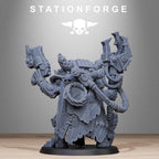 Orkaz Madman from StationForge/Wargame Miniature +Gratis Base