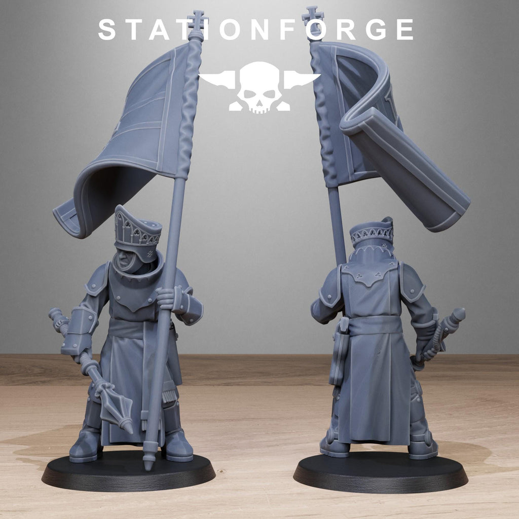 RoyalGuard Enforces from StationForge/10 Miniatures +Gratis Bases