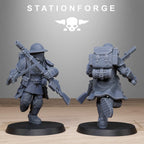 RoyalGuard Enforces from StationForge/10 Miniatures +Gratis Bases