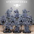GrimGuard Tech Engineers from StationForge/10 Miniatures +Gratis Bases