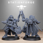 GrimGuard Tech Engineers from StationForge/10 Miniatures +Gratis Bases