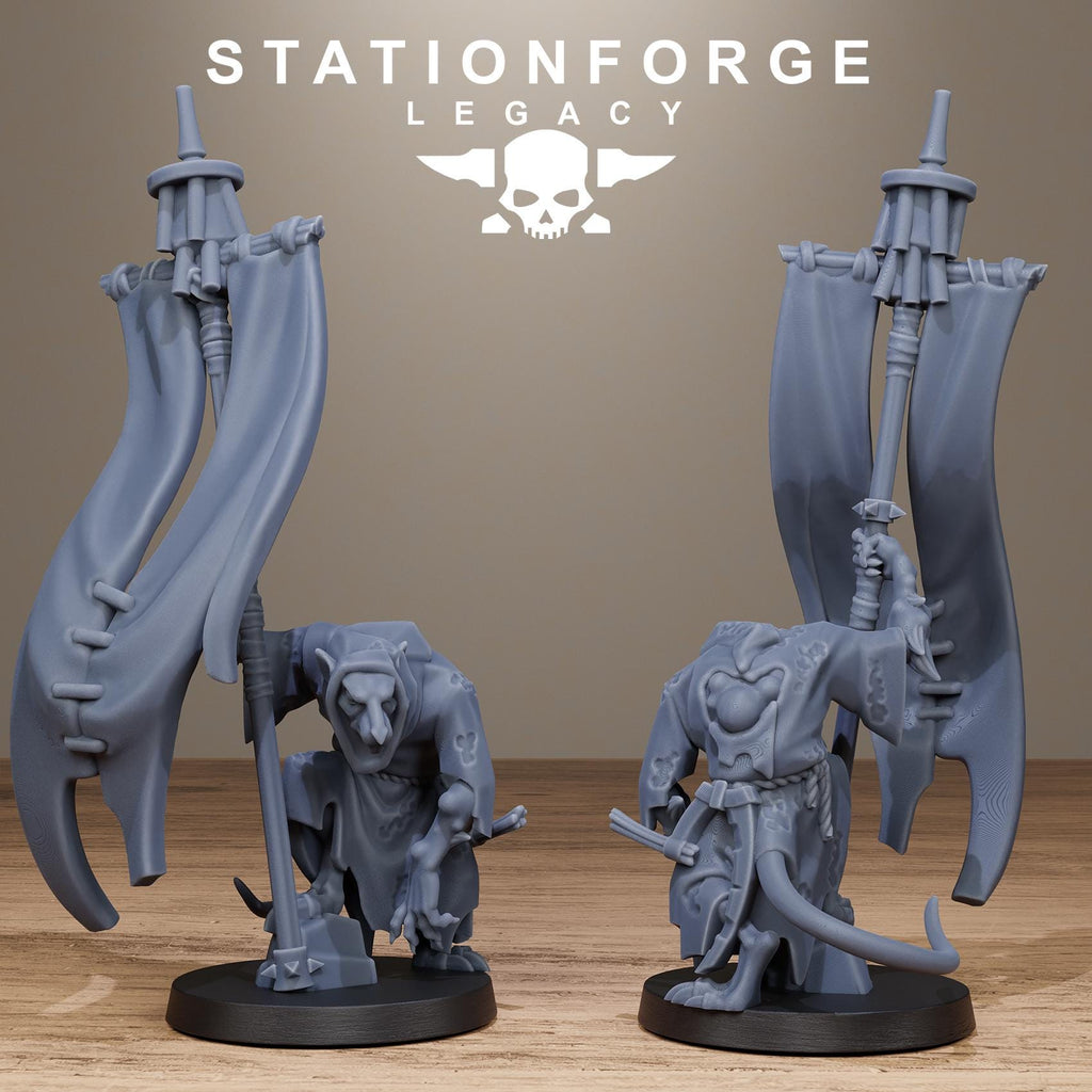 Rotfang Plague Bearers from StationForgeLegacy/10 Miniatures +Gratis Bases