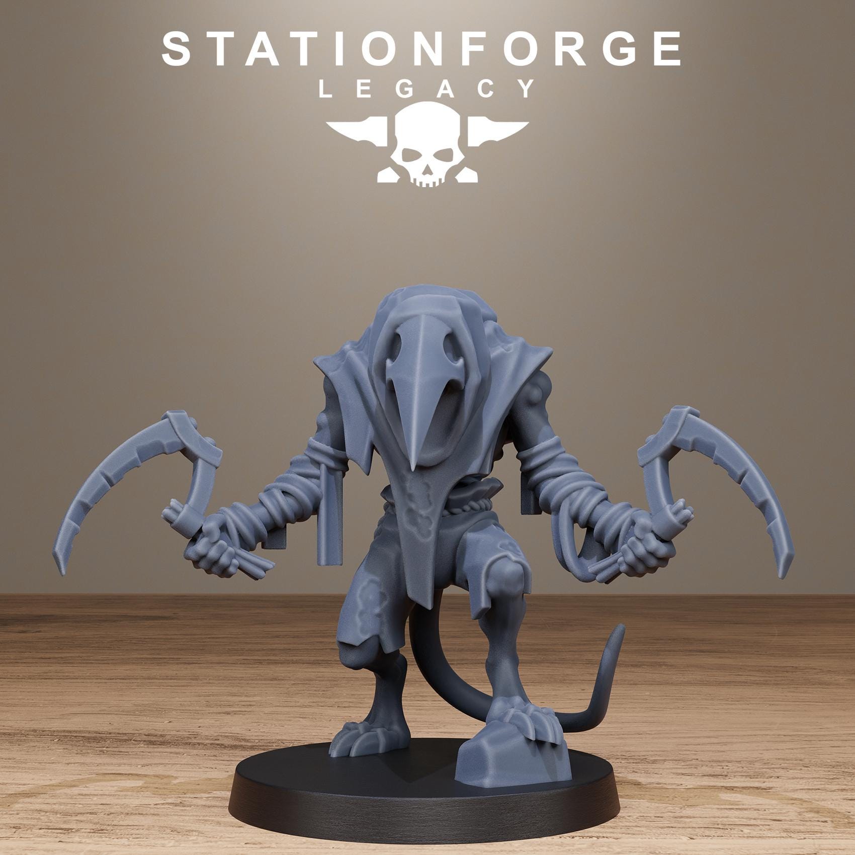 Rotfang Plague Bearers from StationForgeLegacy/10 Miniatures +Gratis Bases