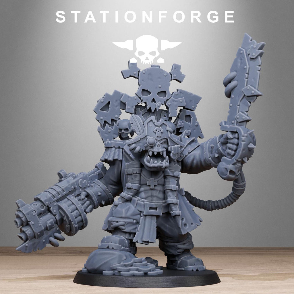 Orkaz_Pirate from StationForge/Wargame Miniature+ Gratis Base