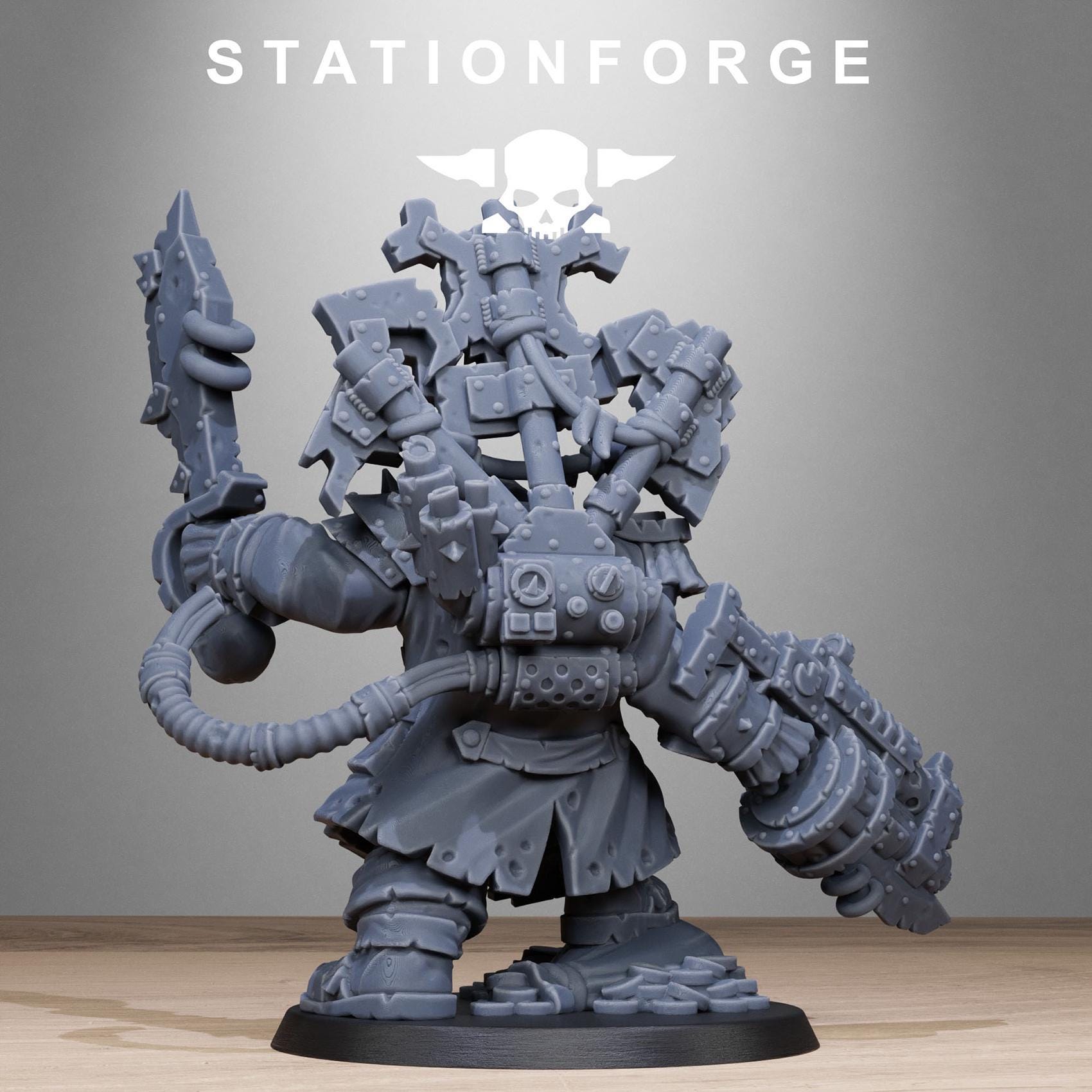 Orkaz_Pirate from StationForge/Wargame Miniature+ Gratis Base