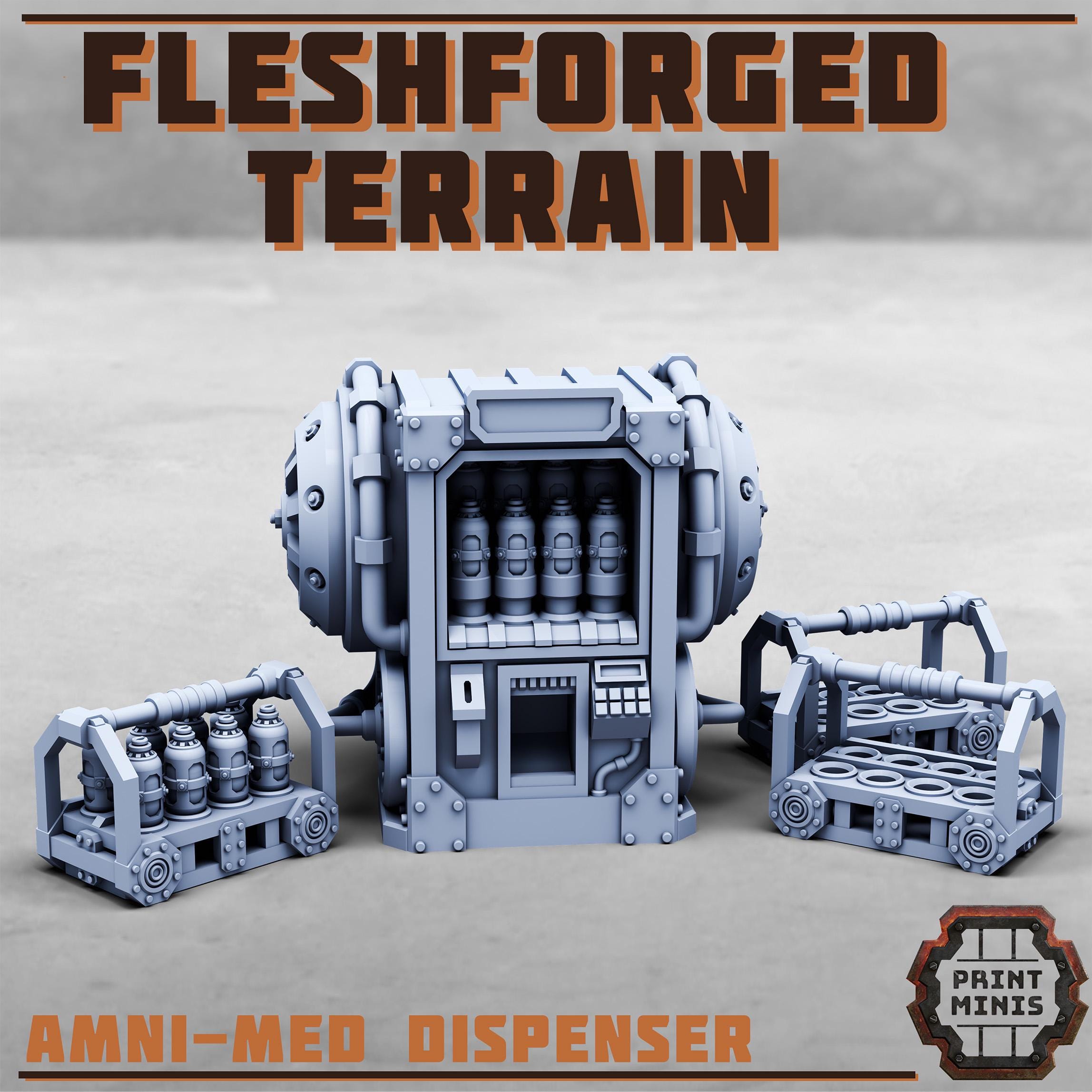Fleshforged Gang Traps full Set from PrintMinis