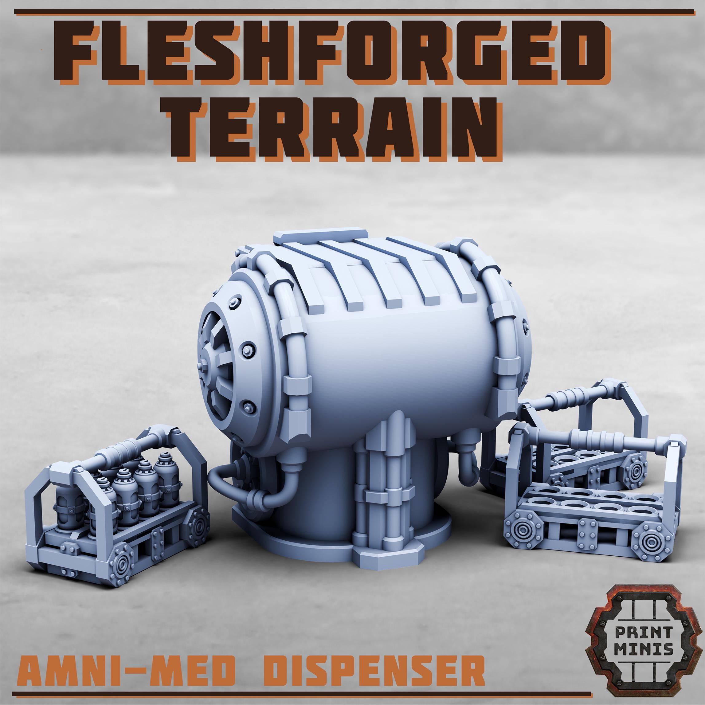 Fleshforged Gang Traps full Set from PrintMinis