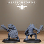 Bogkin Infantry from StationForgeLegacy/10 Miniatures +Gratis Bases