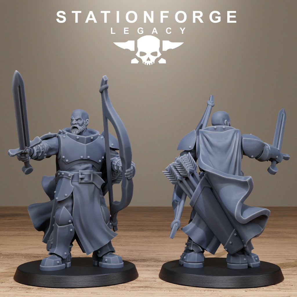 Solaris Archers from StationForgeLegacy/10 Miniatures +Gratis Bases