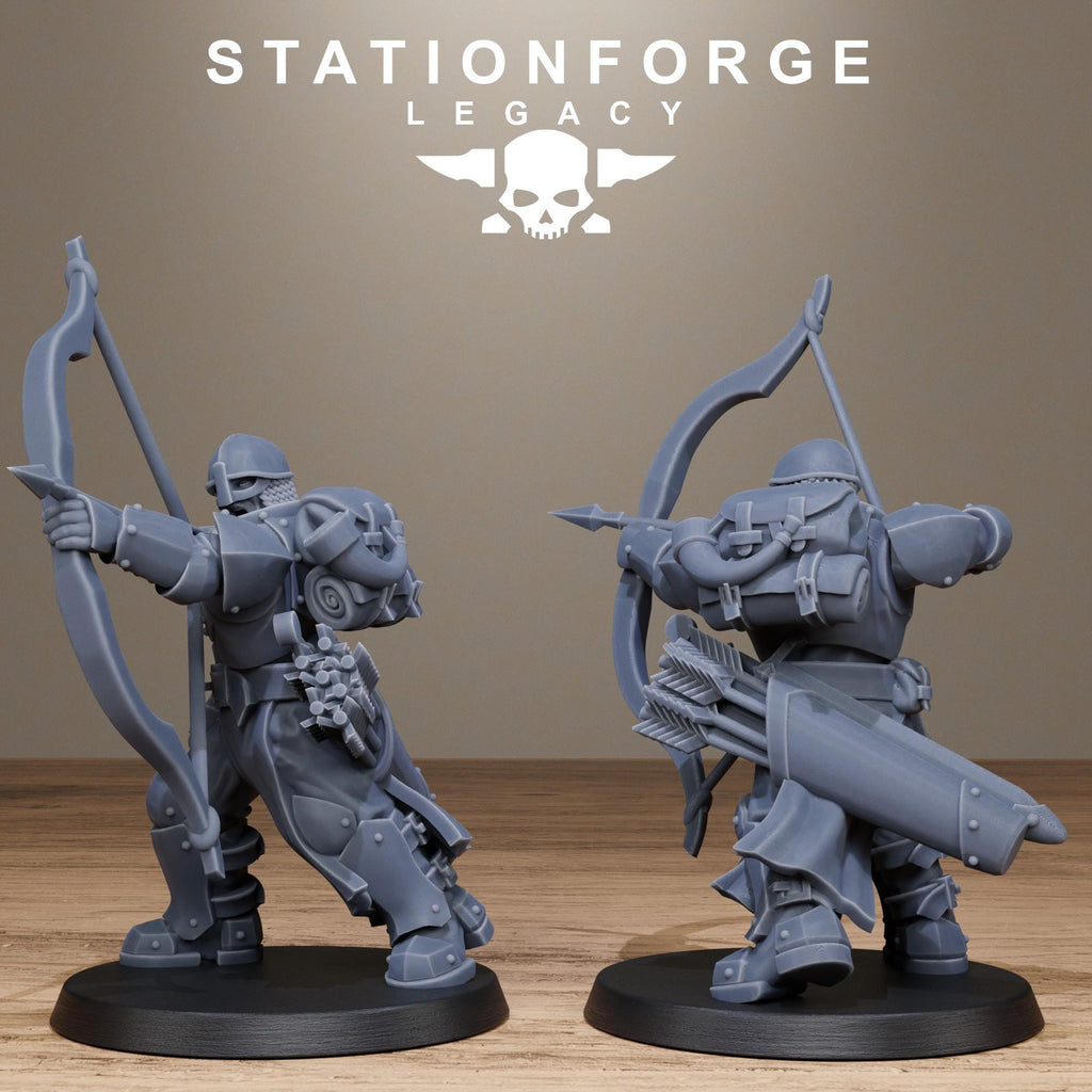 Solaris Archers from StationForgeLegacy/10 Miniatures +Gratis Bases