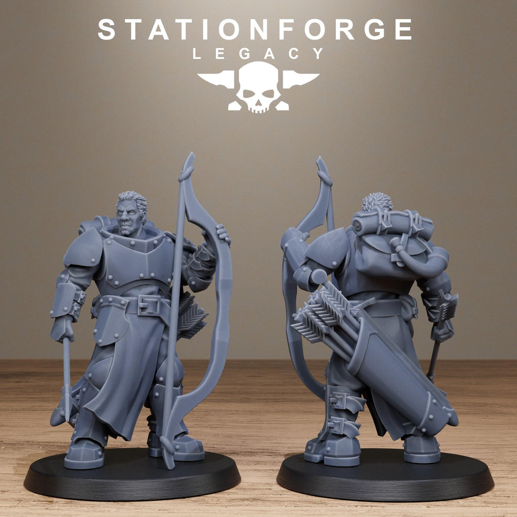Solaris Archers from StationForgeLegacy/10 Miniatures +Gratis Bases