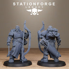 Solaris Archers from StationForgeLegacy/10 Miniatures +Gratis Bases