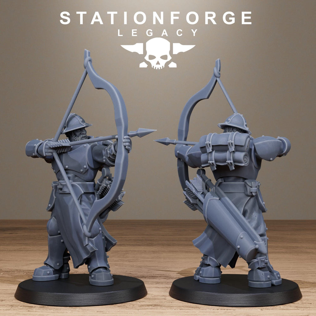 Solaris Archers from StationForgeLegacy/10 Miniatures +Gratis Bases