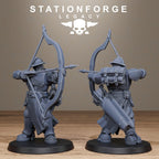 Solaris Archers from StationForgeLegacy/10 Miniatures +Gratis Bases