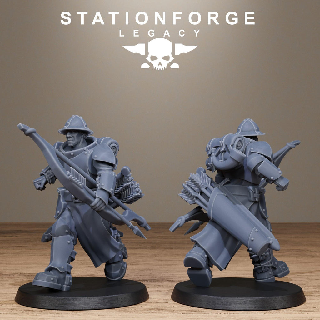Solaris Archers from StationForgeLegacy/10 Miniatures +Gratis Bases