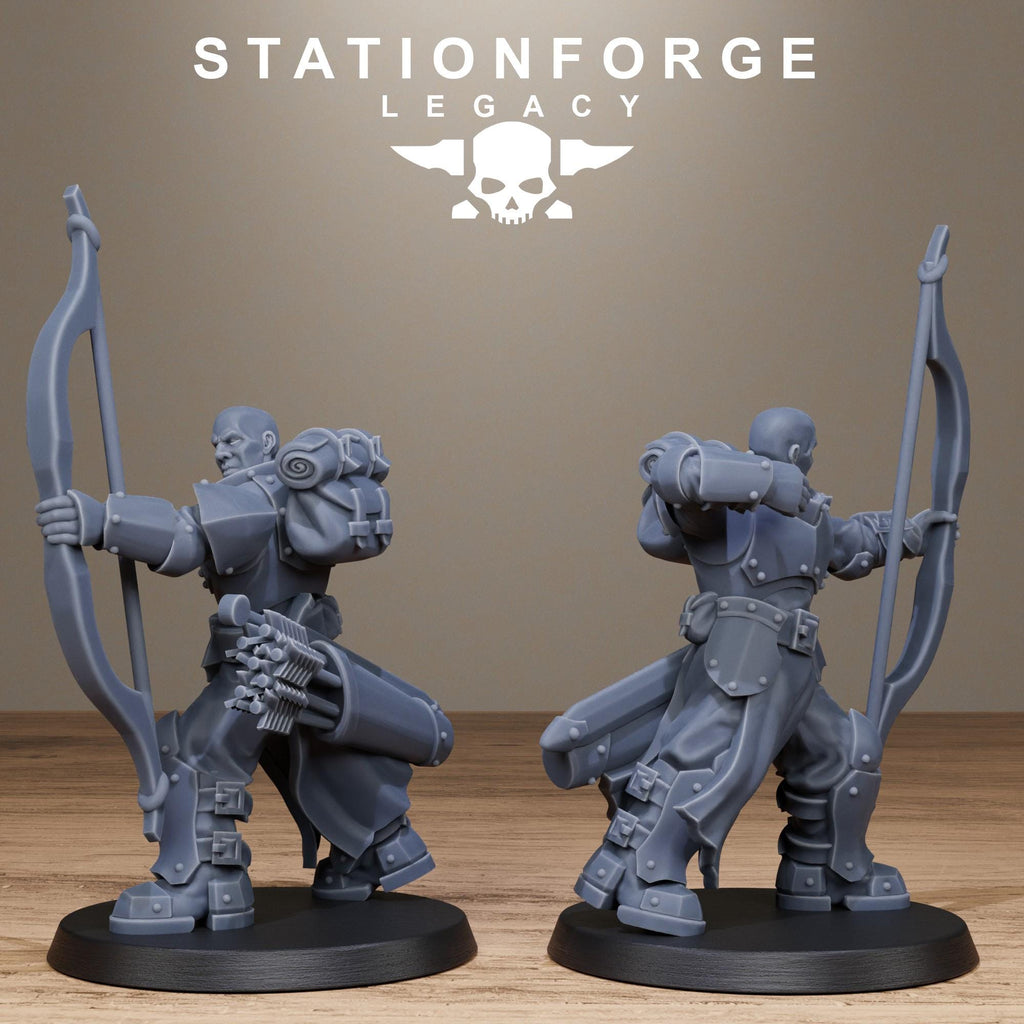Solaris Archers from StationForgeLegacy/10 Miniatures +Gratis Bases