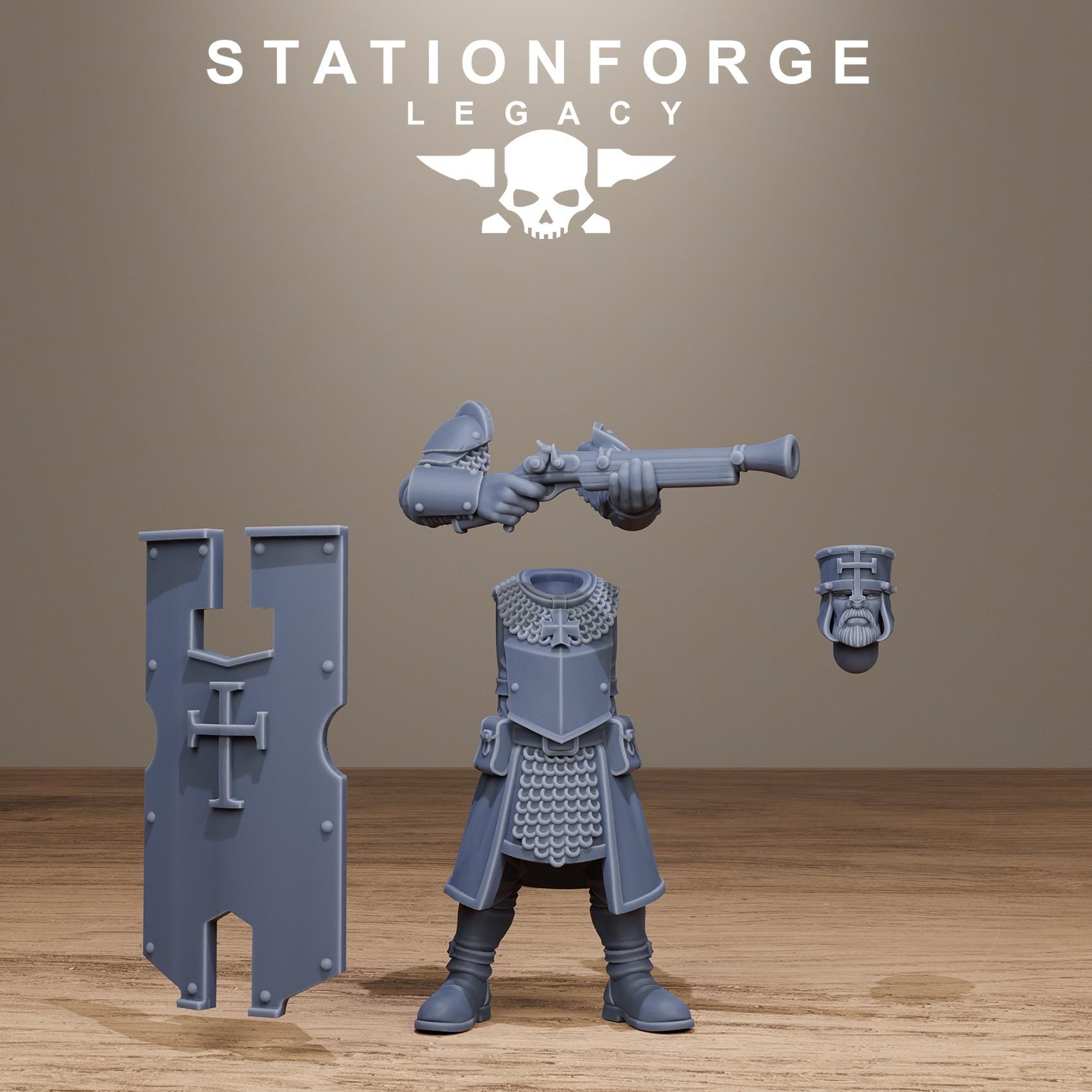 Thorncrest Blastmen from StationForgeLegacy/10 Miniatures +Gratis Bases