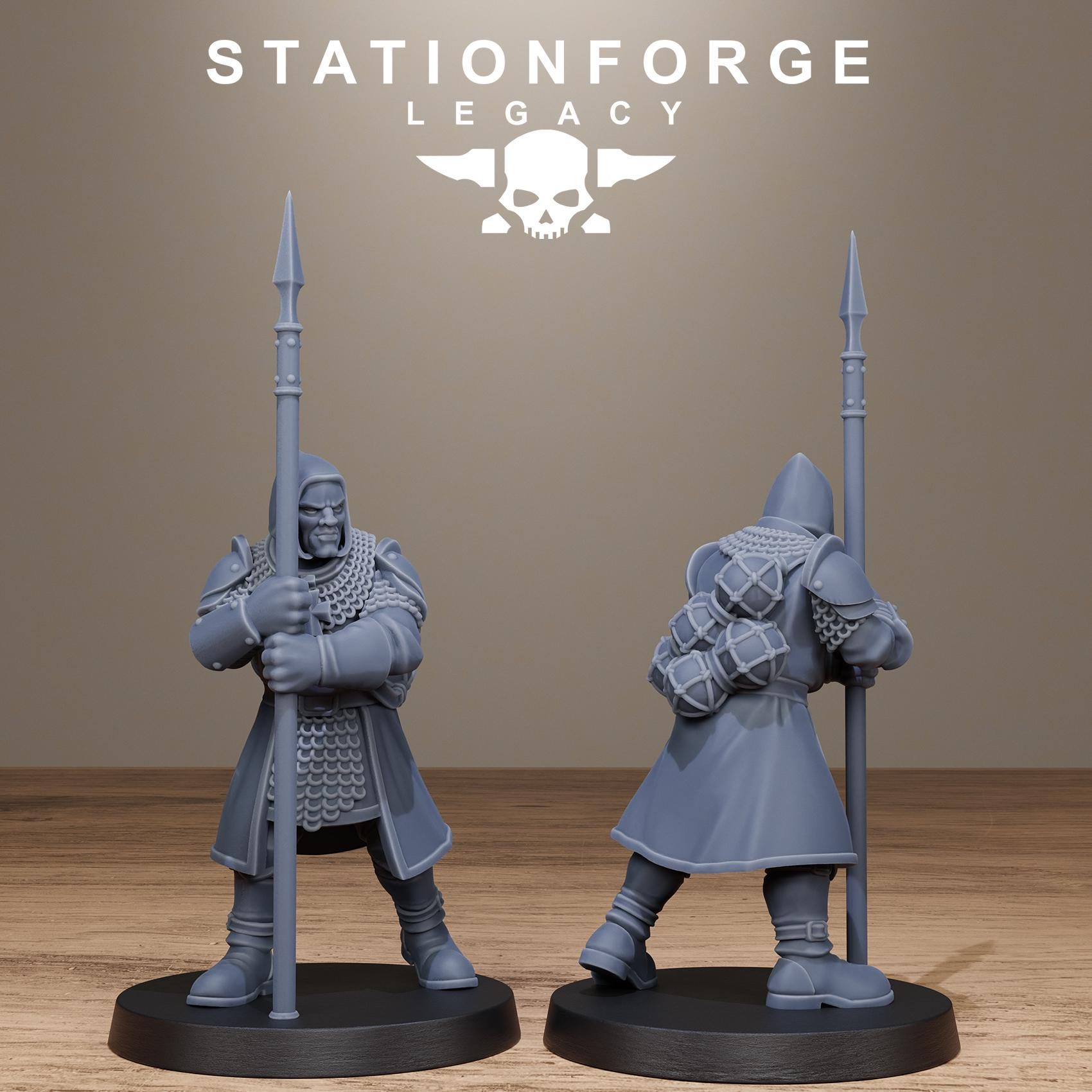 Thorncrest Blastmen from StationForgeLegacy/10 Miniatures +Gratis Bases