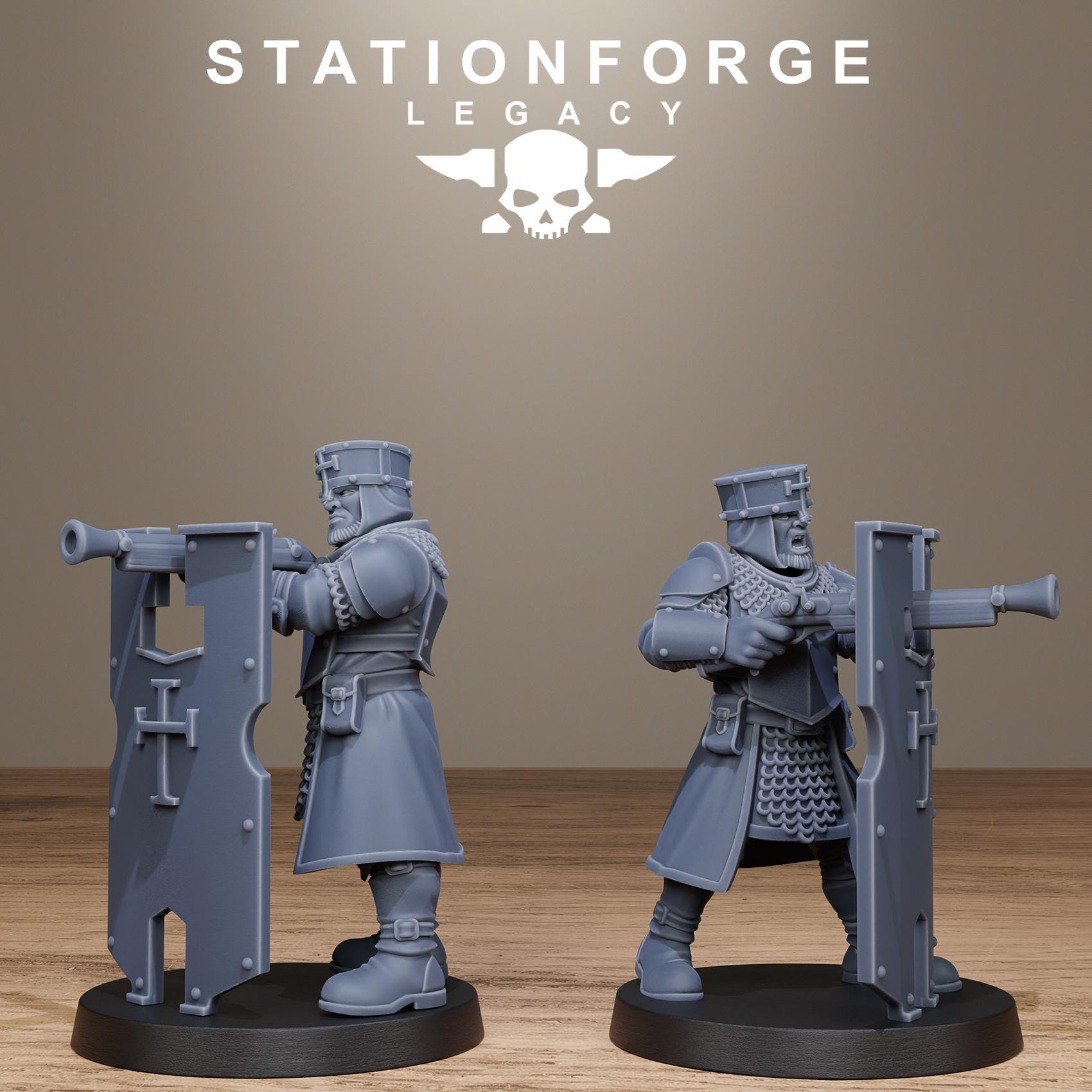 Thorncrest Blastmen from StationForgeLegacy/10 Miniatures +Gratis Bases