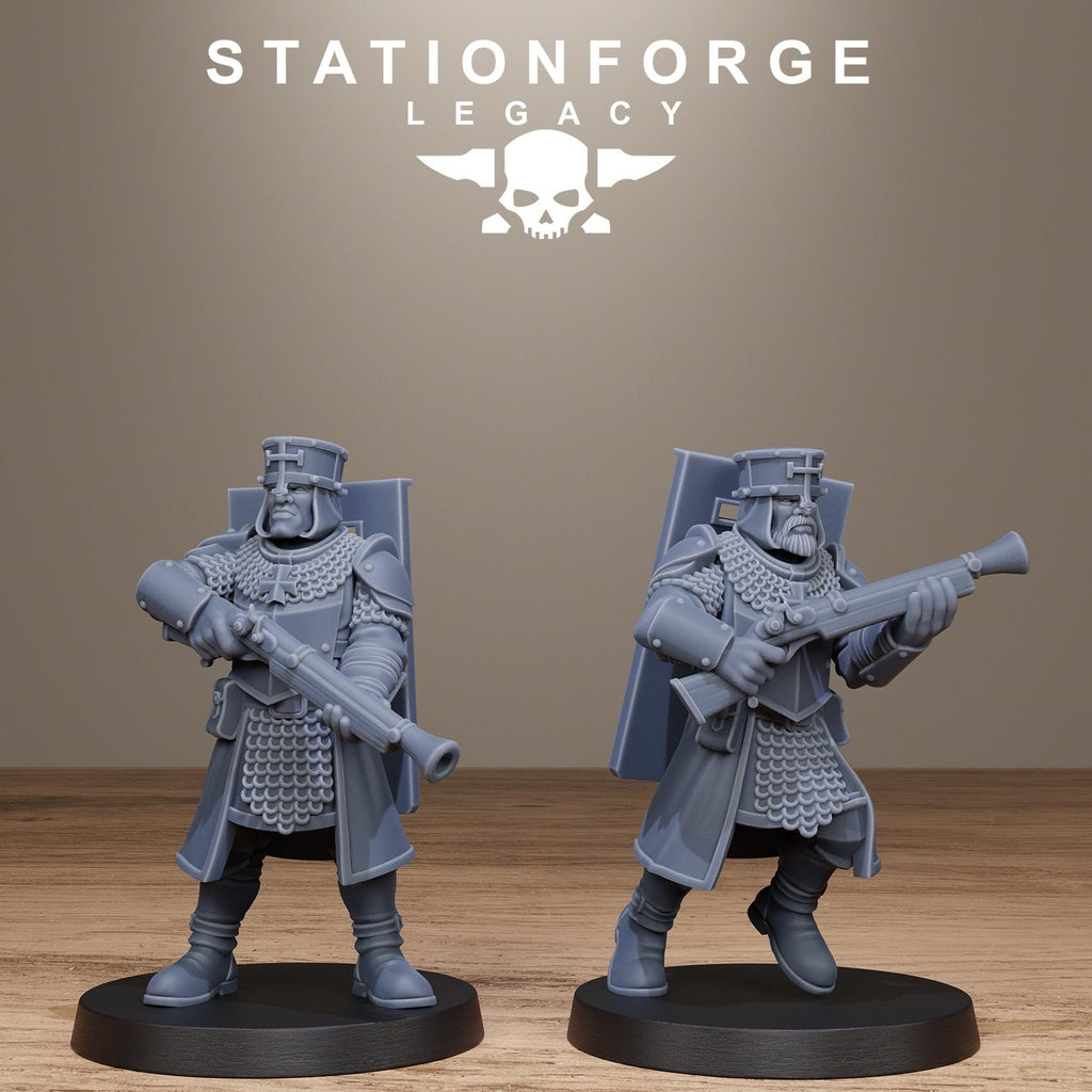 Thorncrest Blastmen from StationForgeLegacy/10 Miniatures +Gratis Bases