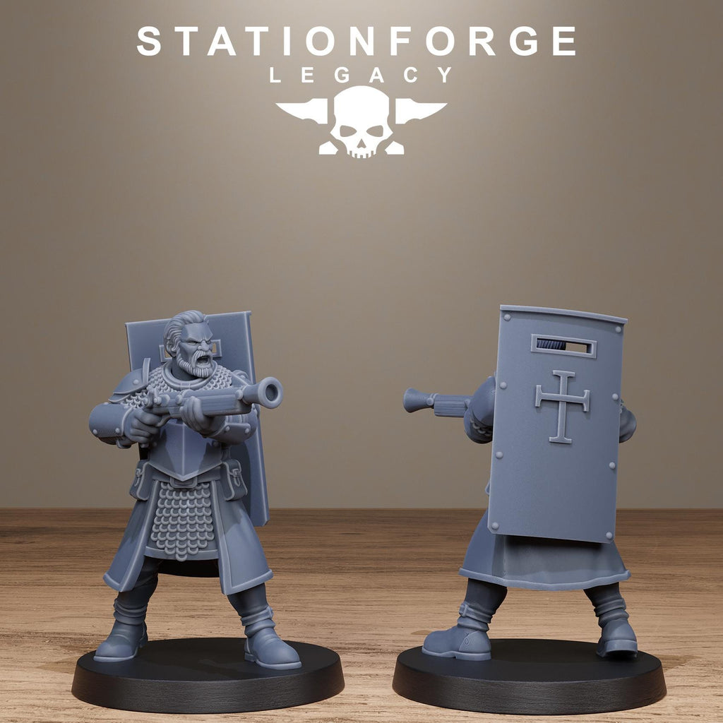 Thorncrest Blastmen from StationForgeLegacy/10 Miniatures +Gratis Bases
