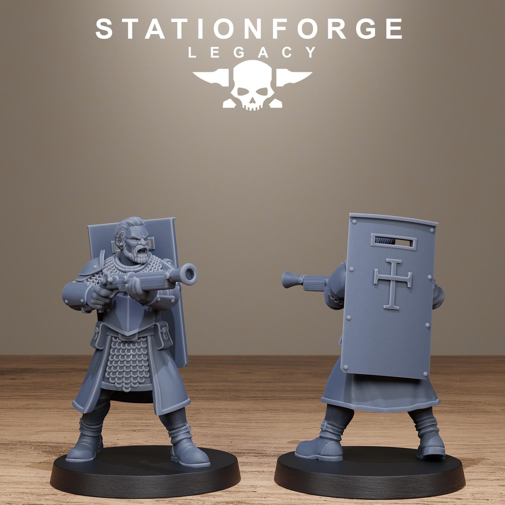 Thorncrest Blastmen from StationForgeLegacy/10 Miniatures +Gratis Bases