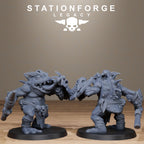 Bogkin Heavies from StationForgeLegacy/10 Miniatures +Gratis Bases