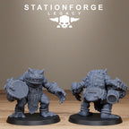 Bogkin Heavies from StationForgeLegacy/10 Miniatures +Gratis Bases