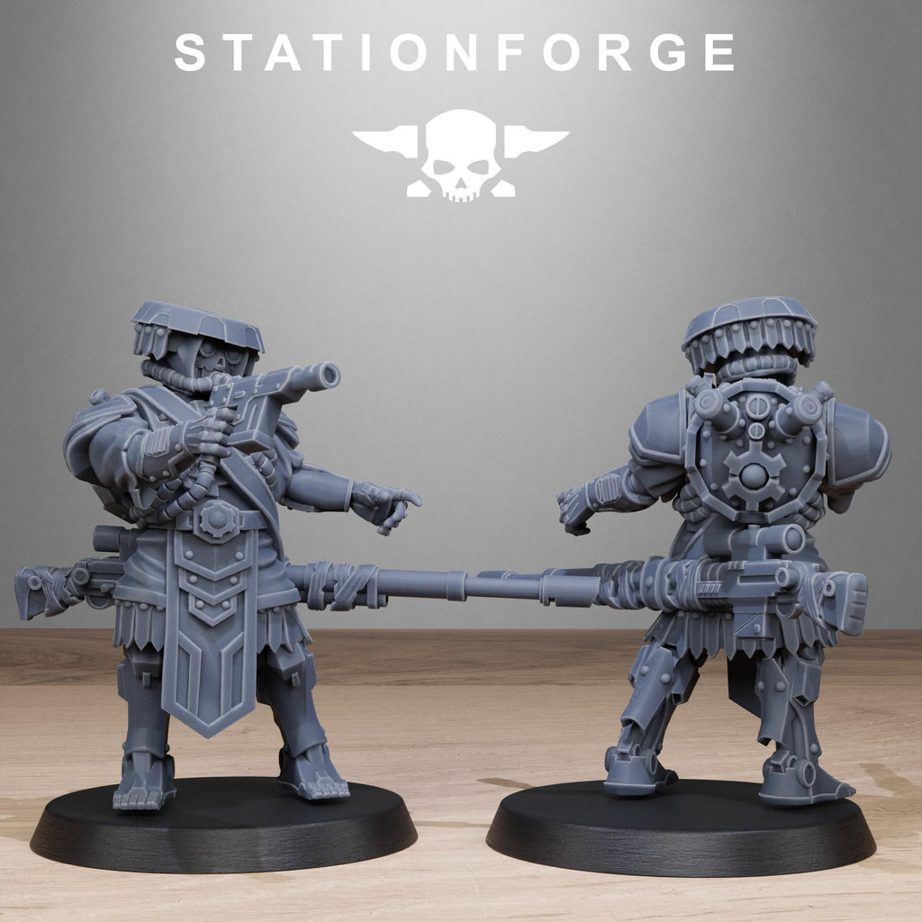 Scavenger Sniperrs from StationForge/10 Miniatures +Gratis Bases