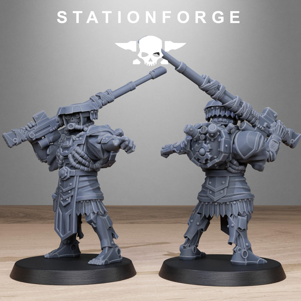 Scavenger Sniperrs from StationForge/10 Miniatures +Gratis Bases