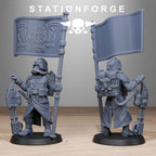 GrimGuard Flamers from StationForge/10 Miniatures +Gratis Bases