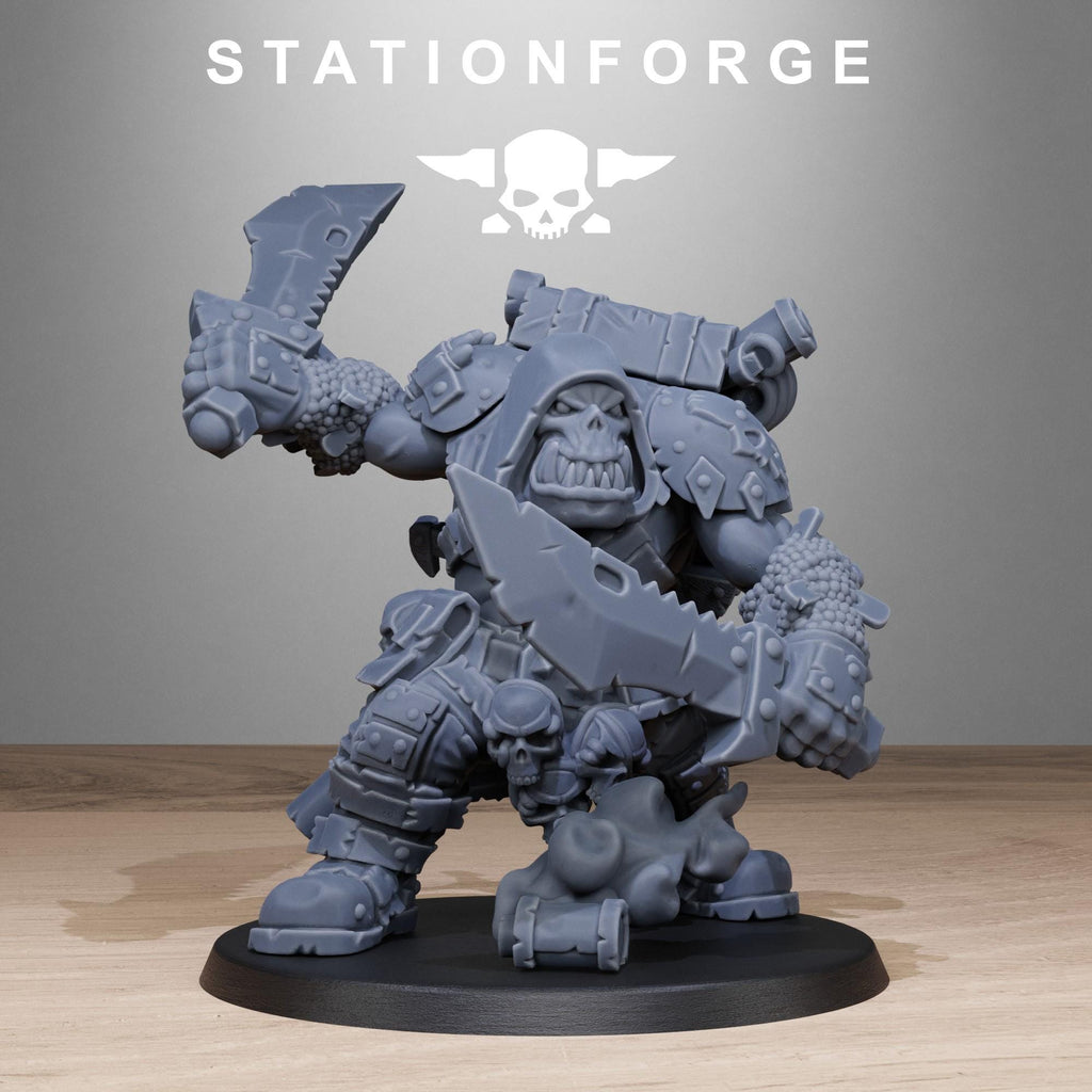 Orkaz Assassin from StationForge/Wargame Miniature +Gratis Base