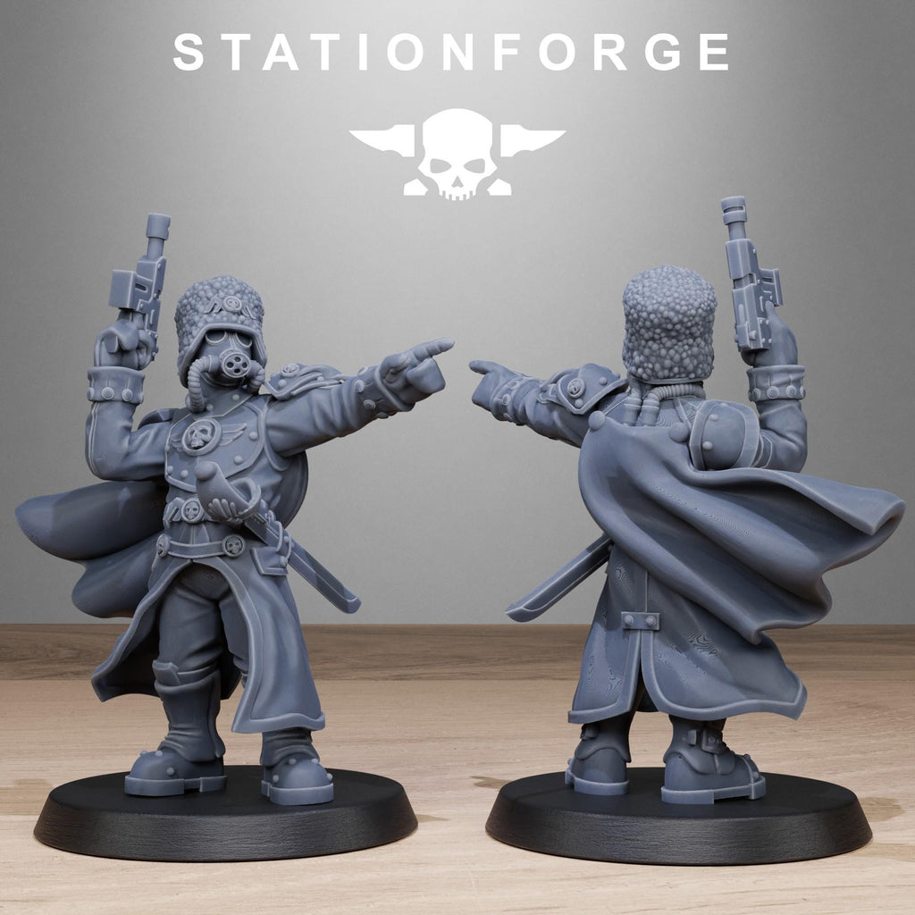 GrimGuard Royals from StationForge/10 Miniatures +Gratis Bases