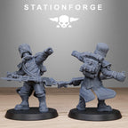 GrimGuard Royals from StationForge/10 Miniatures +Gratis Bases