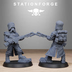 GrimGuard Royals from StationForge/10 Miniatures +Gratis Bases