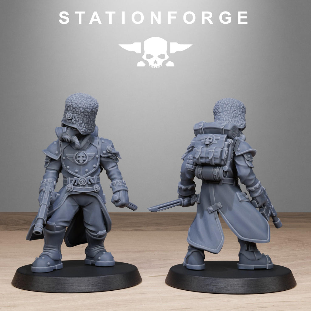 GrimGuard Royals from StationForge/10 Miniatures +Gratis Bases