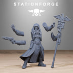 GrimCorp Seers from StationForge/10 Miniatures +Gratis Bases