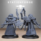 GrimGuard Tech Engineers from StationForge/10 Miniatures +Gratis Bases